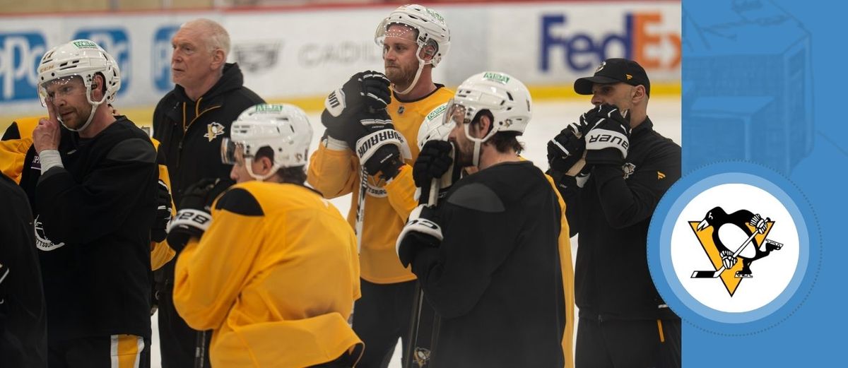 Crosby practices, could play tomorrow taken in Cranberry, Pa. (Penguins)